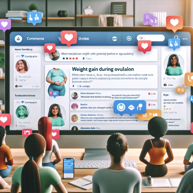 Набор веса при овуляции: что говорят форумы?