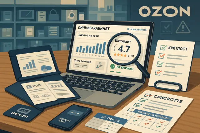Как безопасно купить аккаунт Ozon с историей и рейтингом для успешной торговли