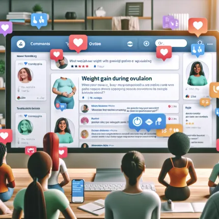 Набор веса при овуляции: что говорят форумы?